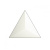 ZYX Evoke Triangle Level White Glossy 15x17