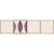 Eletto Ceramica Faenza Wine Flor Frise 1 63x15,6 Eletto Ceramica Faenza Wine Flor Frise 1 63x15,6