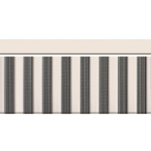 Atlantic tiles projects №5 Zocalo Coco Nero 15x29,5