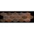 Apavisa Nanocorten 8431940175800 Copper Lappato Mosaico Flake 14.73x44.63
