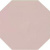 TopCer Octagon Old Rose 10x10