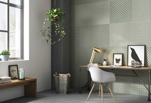 Infinity Ceramica Parco Rosso Carving 60x60