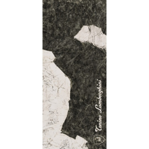 Tonino Lamborghini Magma 189120 F Logo D Black & White Lap Ret 120x280 - керамическая плитка и керамогранит