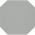 TopCer Octagon Light Grey-Blue 10x10