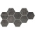 Serenissima Cir Docklands Hexagon Freeport Black 24x27.7