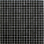 Bonaparte Мозаика стеклянная Super black 30x30