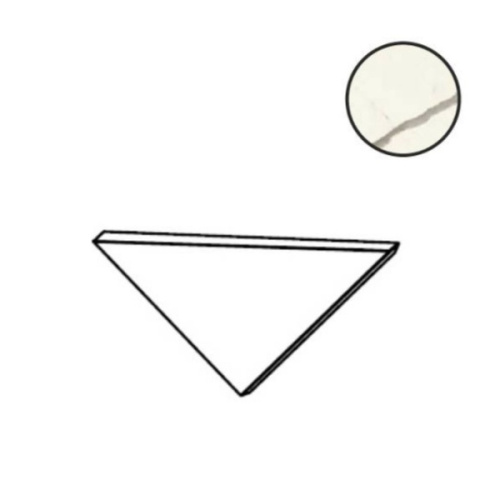 Atlas Concorde Marvel X AGKA Calacatta Sublime Corner Lappato A E 1x1