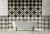 Villeroy&Boch Victorian by Mary Katrantzou K1222MK0L0010 Black-White Gl 45° 20x20 - керамическая плитка и керамогранит