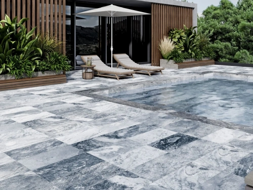 New Tiles Bali Green In & Out 60 60x60