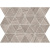 Flaviker PI.SA Cozy PF60001282 Mosaico Triangoli Bark 26x34