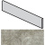 Rex Ceramiche Matieres 755951 Nuage Battiscopa 60x4.6