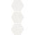 Apavisa Nanoconcept 8431940359828 White Mix Hexagon 25x29 Apavisa Nanoconcept 8431940359828 White Mix Hexagon 25x29