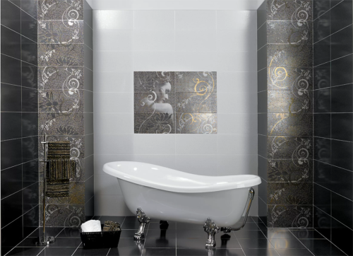 Latina ceramica Aurea Dec. Lola Columna 2 25x50