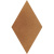 Grupa Paradyz Aquarius Brown Rhombus 14.6x25.2