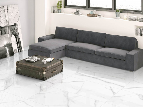 Tile Kraft 80x160 8019 Glossy - Milos Grey 80x160