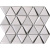 L`antic colonial Effect Triangle Silver 31x26