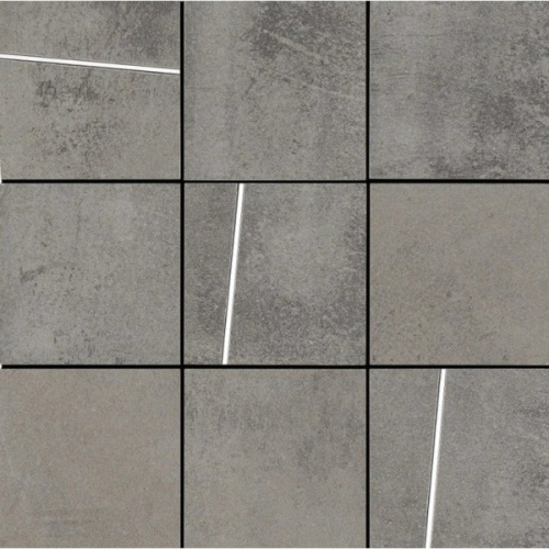 La Fabbrica Ceramiche Hurban 177323 Quadrotto Intarsio Gray Nat Ret 30x30