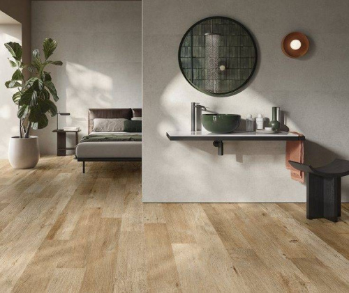 Sant Agostino Yorkwood CSAGSYBR12 Gradone Angolare Sx Brown 33x120