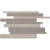 Abk Docks Mosaico Brick Bone Warm 30x40