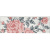 Serenissima Cir Docklands White Inserto S/1 Flowers 10 8.6x26.2