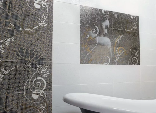 Latina ceramica Aurea Dec. Lola Columna 2 25x50