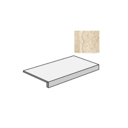 Sant Agostino Via Appia CSAGAVCB12 Gradone Vein Cut Beige 33x120