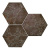 Apavisa Ozone 8431940387708 Brown Decor Hexagon 25x29 Apavisa Ozone 8431940387708 Brown Decor Hexagon 25x29