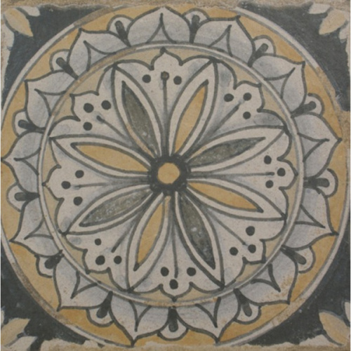 Faetano Corti di Canepa Cotto Flora 30x30