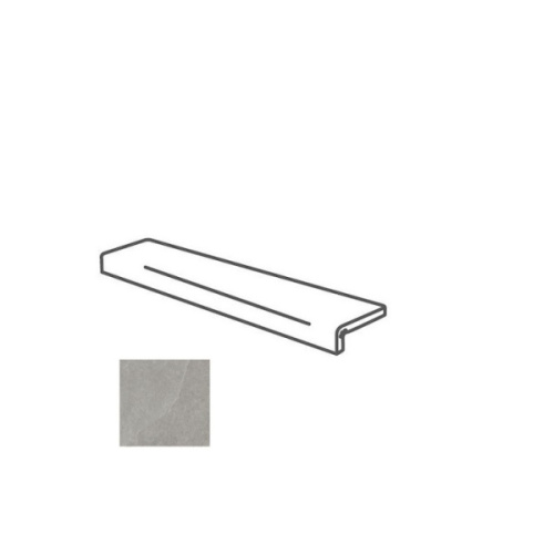 Impronta italgraniti Shale SL0395I Elemento L Incollato Greige 16,5x60