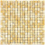Natural mosaic Adriatica M073-15P (M073-FP) Onyx Yellow 30.5x30.5