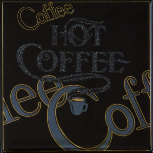 Monopole Ceramica Coffee Time Gold 15x15