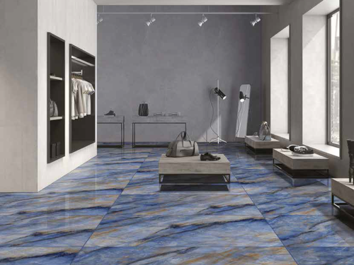 Royal Tile Blend Blue Glossy 75x150