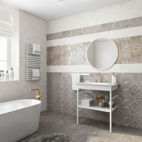 Alma ceramica Toledo TWU11TLD70R Серая 19.4x59.3