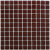 Bonaparte Мозаика стеклянная Deep brown 30x30 Bonaparte Мозаика стеклянная Deep brown 30x30