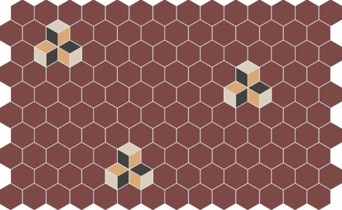 TopCer Hexagon Insert Goa 20.6x20.6