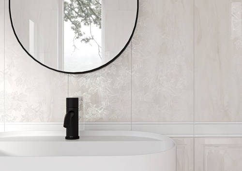 Gracia Ceramica Lira Белый 02 6x25