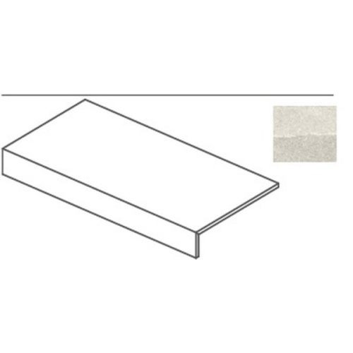 Impronta italgraniti Shale SL02LBA2A Sand Elemento a L 20mm 60x120x6,5