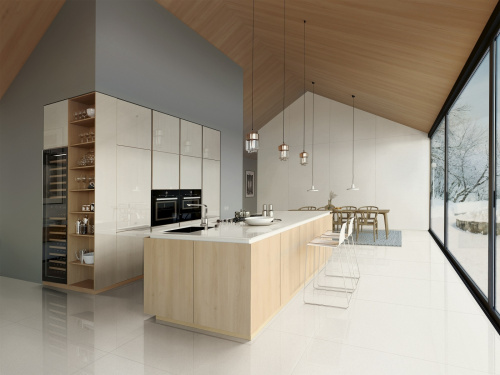 La Fabbrica Ceramiche Absolute 97005 Black Naturale Rettiicato 160x320