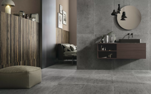 Iris Ceramica Whole 866718 Stone Grey Sq 60x60