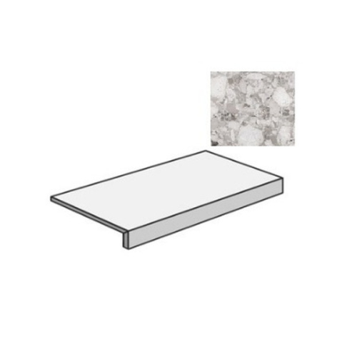 Sant Agostino Venistone CSAGVEGY12 Gradone Grey 33x120
