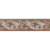 Versace Marble 240237 Fascia Barocca Marrone Lev 58.5x14.4