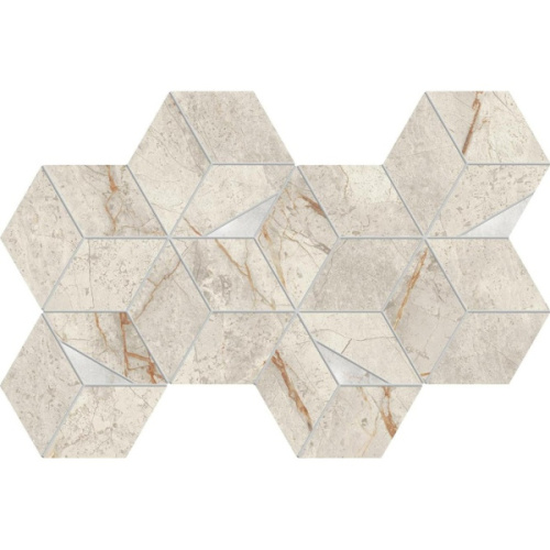 Atlas Concorde Marvel Diva AYLR White Everest Mosaico Hex Lapp Ret 40,3x23,3