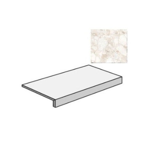 Sant Agostino Venistone CSAGVEIV12 Gradone Ivory 33x120