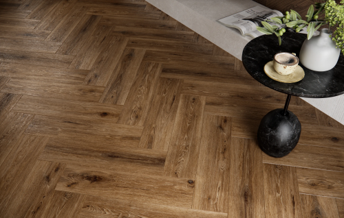 Eurotile Wood Коричневый Матовый 14,7x59,4 - керамическая плитка и керамогранит