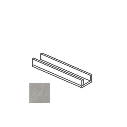 Impronta italgraniti Shale SL03CA6 Canalina Greige 14x60x8