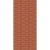 Rex Ceramiche I Filati Di 767074 Vague Scarlatto 6mm Ret 120x280