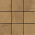 La Fabbrica Ceramiche Hurban 177326 Quadrotto Intarsio Ocra Nat Ret 30x30