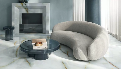 Emil ceramica Tele Di Marmo Pure Onyx EMG1 Turchese Lappato 120x278