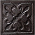 Freelite Decor Tozzetto 89559 Орлеан Черный 6x6 - керамическая плитка и керамогранит