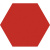 Codicer Basic Hex.25 Red 25x22